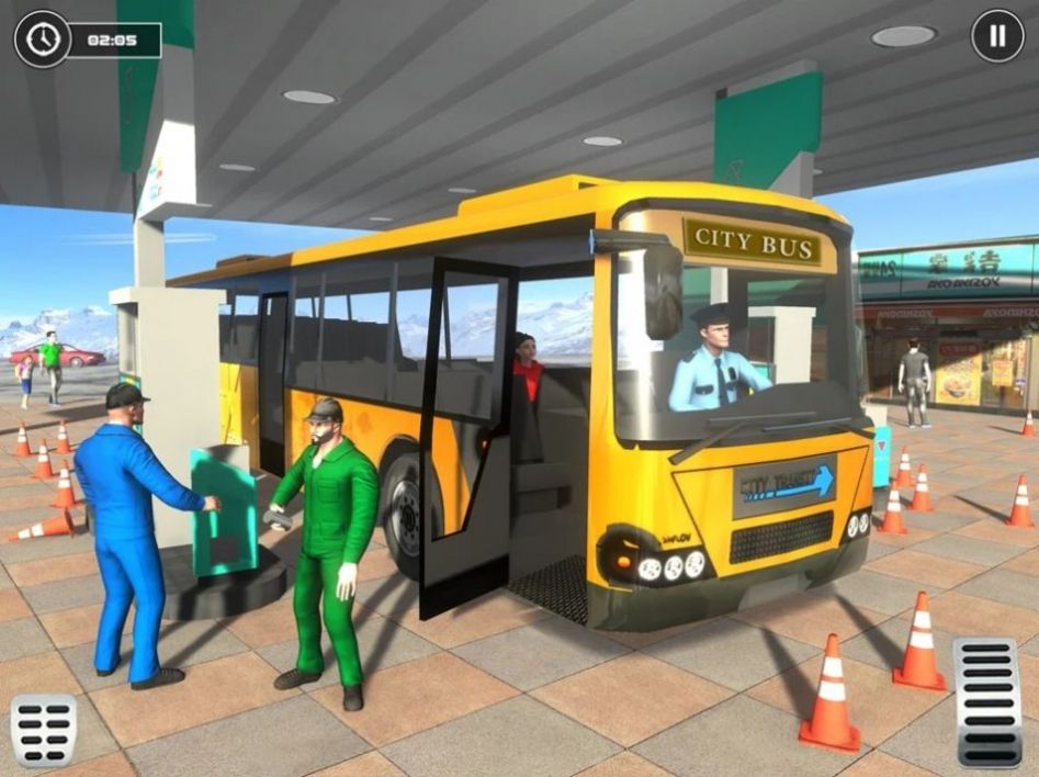 公交巴士司机驾驶截图(2)