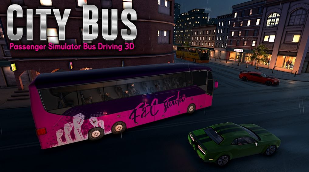 城市公交车乘客模拟器截图(1)