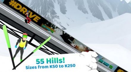 滑雪冲刺跳跃截图(2)