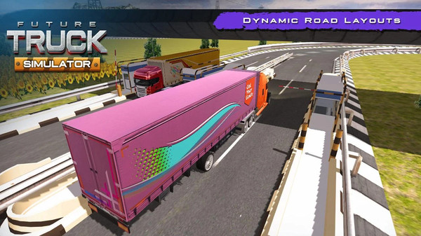 未来卡车模拟器截图(1)