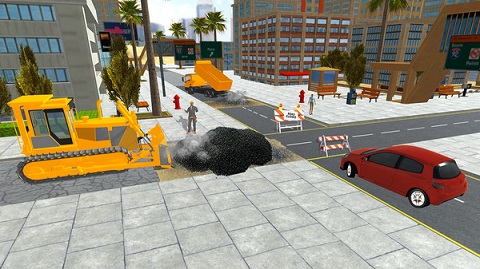 城市道路施工模拟器3D截图(1)