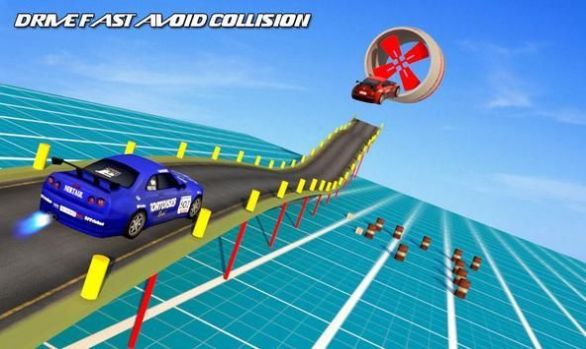 空中坡道汽车特技3D截图(3)