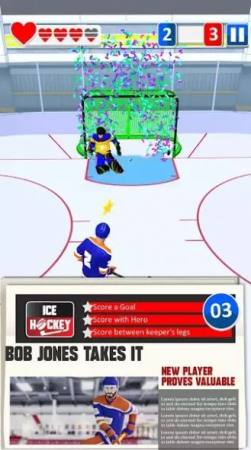 冰球比赛3D最新版截图(2)