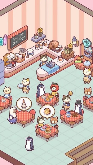 猫猫旅行餐厅截图(3)