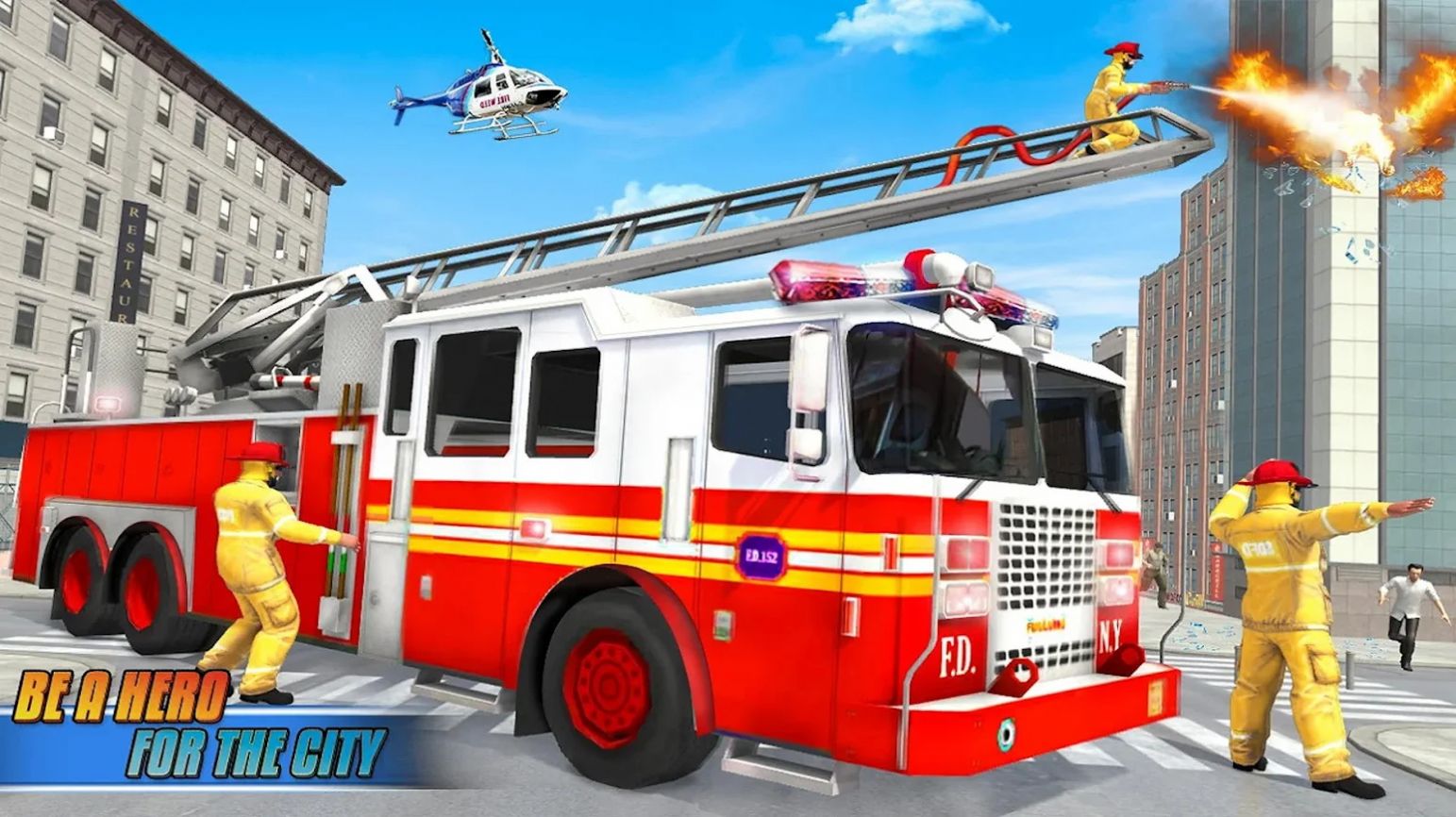 真实消防车模拟驾驶灭火截图(3)