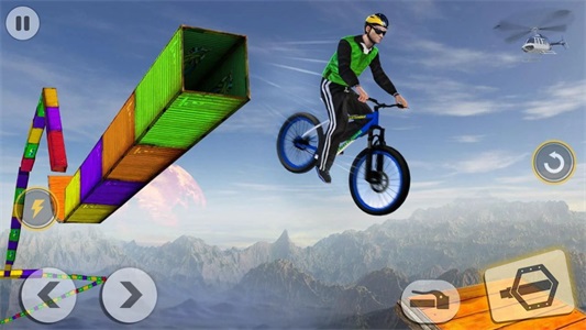 疯狂自行车特技赛3D截图(3)