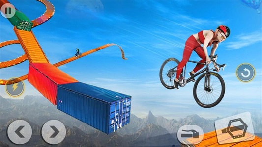 疯狂自行车特技赛3D截图(2)