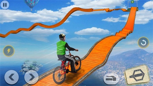 疯狂自行车特技赛3D截图(1)